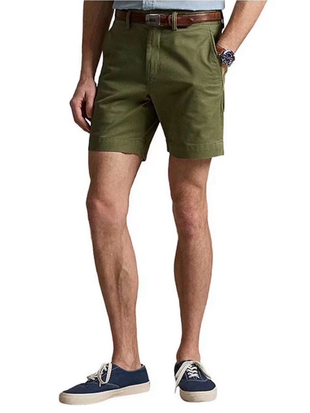 Polo Ralph Lauren
Classic Fit Stretch Chino 5” Inseam Shorts Men’s size 31